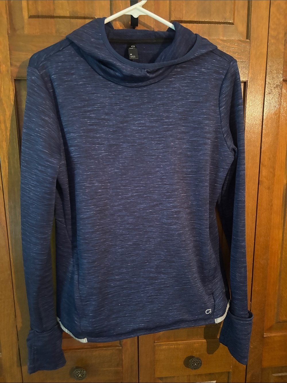 GAP Purple & Blue Hooded Pullover - GapFit